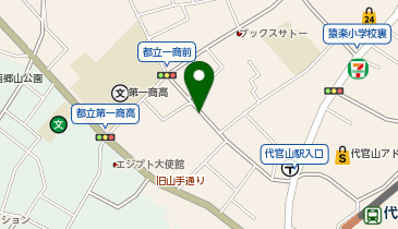 M3-03.代官山 T-SITE (ドコモ・バイクシェア)の地図画像
