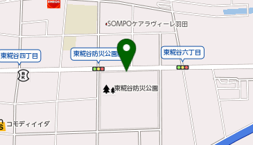 K1-24.東糀谷防災公園 (ドコモ・バイクシェア)の地図画像
