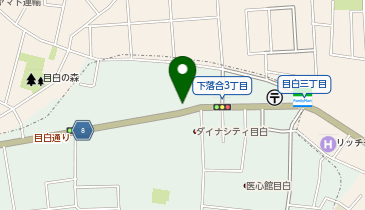 D7-04.セブン-イレブン 新宿下落合3丁目店 (ドコモ・バイクシェア)の地図画像