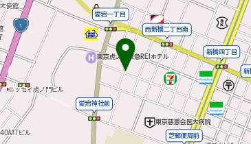 C1-38.KDX西新橋ビル(西側) (ドコモ・バイクシェア)の地図画像