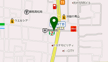 T1-08.セブン-イレブン 練馬高松6丁目店 (ドコモ・バイクシェア)の地図画像