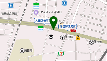 K1-38.ネクストサイト蒲田ビル (ドコモ・バイクシェア)の地図画像
