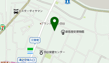 D1-08.新宿歴史博物館 (ドコモ・バイクシェア)の地図画像