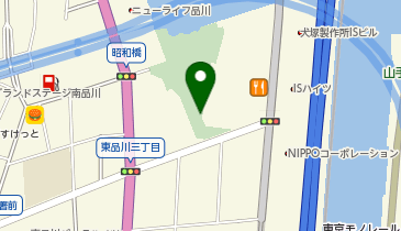 I1-17.東品川海上公園第2 (ドコモ・バイクシェア)の地図画像