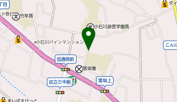 E1-14.いきいき礫川 (ドコモ・バイクシェア)の地図画像