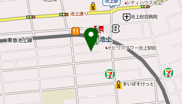 K1-46.池上駅前自転車駐車場 (ドコモ・バイクシェア)の地図画像