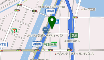 C5-26.ピアシティ芝浦ビル (ドコモ・バイクシェア)の地図画像