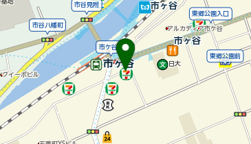 A6-14.MG市ヶ谷ビルディング (ドコモ・バイクシェア)の地図画像