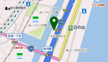 C5-27.プレミア海岸ビル (ドコモ・バイクシェア)の地図画像