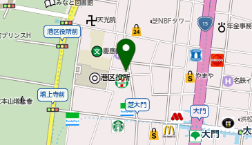 C1-43.KDX浜松町プレイス (ドコモ・バイクシェア)の地図画像