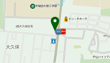 D5-08.ウエリス新宿早稲田の森 (ドコモ・バイクシェア)の地図画像