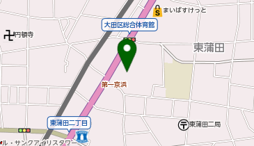 K1-52.大田区総合体育館 (ドコモ・バイクシェア)の地図画像