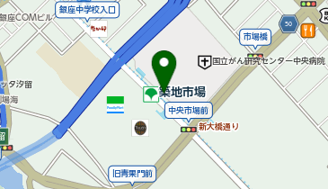 B3-13.国立がん研究センター (ドコモ・バイクシェア)の地図画像