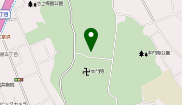 K1-57.池上本門寺 (ドコモ・バイクシェア)の地図画像