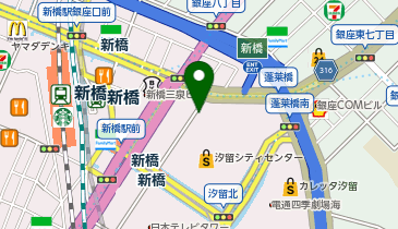 C1-49.汐留シティセンター (ドコモ・バイクシェア)の地図画像