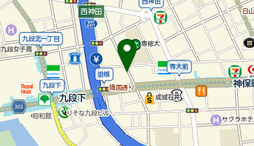 A2-22.専修大学 (ドコモ・バイクシェア)の地図画像