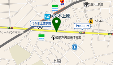 M5-08.古賀政男音楽博物館 (ドコモ・バイクシェア)の地図画像