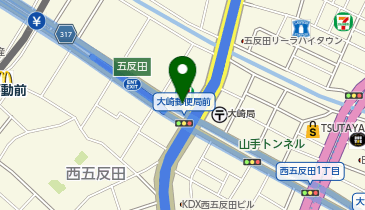 I1-45.セブン-イレブン品川西五反田3丁目店 (ドコモ・バイクシェア)の地図画像