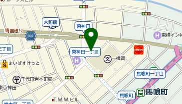 A3-39.トーシン東神田ビル (ドコモ・バイクシェア)の地図画像