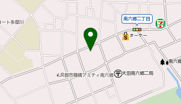 K1-64.多摩川グリーンスクエア (ドコモ・バイクシェア)の地図画像