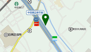 J1-07.目黒川船入場 (ドコモ・バイクシェア)の地図画像