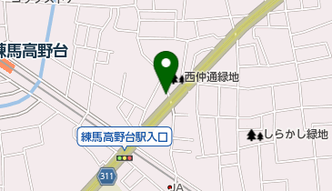 T2-34.ファミリーマート 練馬富士見台店 (ドコモ・バイクシェア)の地図画像