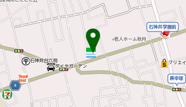 T2-35.ファミリーマート 石神井台六丁目店 (ドコモ・バイクシェア)の地図画像