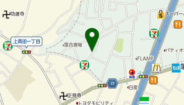 D7-08.上落合3丁目 (ドコモ・バイクシェア)の地図画像