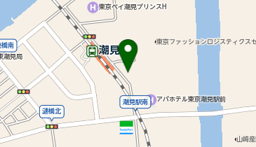 H1-14.ホテルリブマックス東京潮見駅前 (ドコモ・バイクシェア)の地図画像