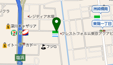 H1-111.ファミリーマート木場六丁目店 (ドコモ・バイクシェア)の地図画像