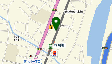 I1-50.京急立会川第2バイク駐輪場 (ドコモ・バイクシェア)の地図画像