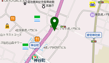 C1-54.ニッセイ虎ノ門ビル (ドコモ・バイクシェア)の地図画像