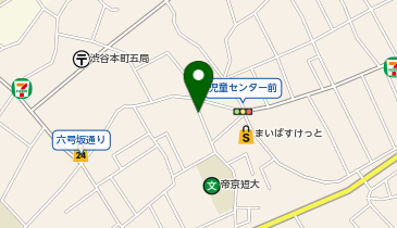 M6-08.Be Good 幡ヶ谷 (ドコモ・バイクシェア)の地図画像