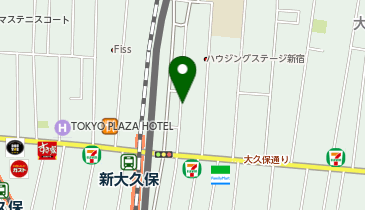 D5-09.ハウジングステージ新宿 (ドコモ・バイクシェア)の地図画像