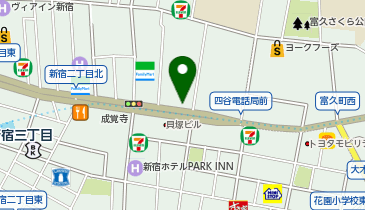 D6-21.新宿5丁目 (ドコモ・バイクシェア)の地図画像