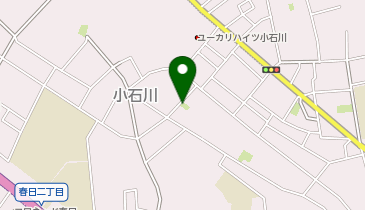 E1-16.小石川3丁目緑地 (ドコモ・バイクシェア)の地図画像