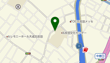 I1-61.五反田文化センター (ドコモ・バイクシェア)の地図画像