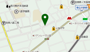 J1-16.八雲橋自転車置場 (ドコモ・バイクシェア)の地図画像