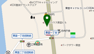 H1-113.123+N東雲店 (ドコモ・バイクシェア)の地図画像