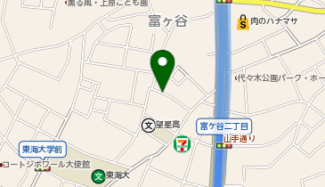 M5-10.富ヶ谷2丁目 (ドコモ・バイクシェア)の地図画像