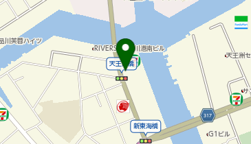 I1-62.天王洲Rim (ドコモ・バイクシェア)の地図画像