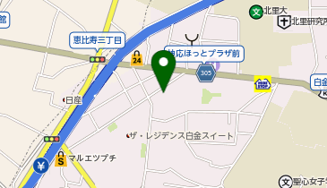 C4-06.白金プラチナレジデンス (ドコモ・バイクシェア)の地図画像