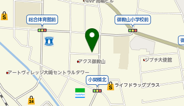 I1-64.株式会社ユアス ゆうパック取扱所:ポストのうしろ (ドコモ・バイクシェア)の地図画像