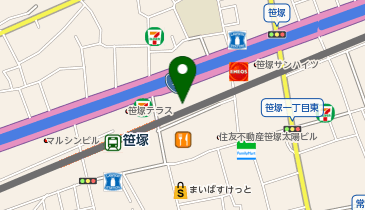 M6-11.京王サイクルパーク笹塚 (ドコモ・バイクシェア)の地図画像
