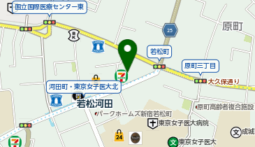 D4-04.ジェノヴィア新宿早稲田グリーンヴェール (ドコモ・バイクシェア)の地図画像