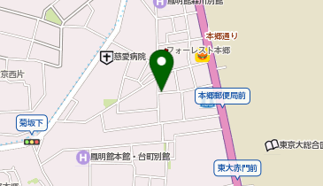 E5-24.本郷6丁目 (ドコモ・バイクシェア)の地図画像