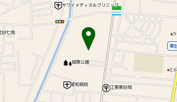 H1-122.東砂スポーツセンター (ドコモ・バイクシェア)の地図画像