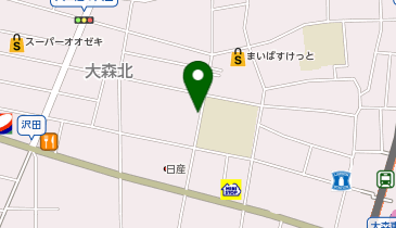 K1-80.大森北6丁目 (ドコモ・バイクシェア)の地図画像