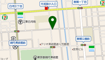 H1-132.セブン-イレブン 江東三好4丁目店 (ドコモ・バイクシェア)の地図画像