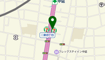 I1-75.セブン-イレブン品川二葉4丁目店 (ドコモ・バイクシェア)の地図画像